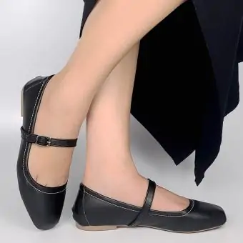 Sapatilha Feminina Bailarina Original Sapatilhas preto - Código 16445879573-3