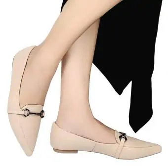 Mocassin Bico Alongado Original Sapatilhas. bege - Código 16532067656-177