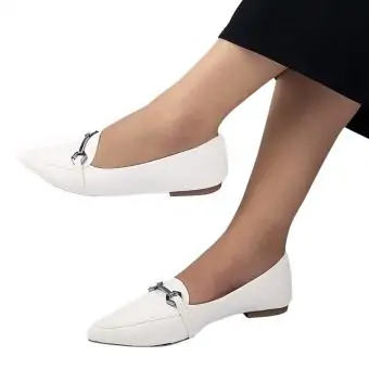 Mocassin Bico Alongado Original Sapatilhas. off white - Código 16532067656-9