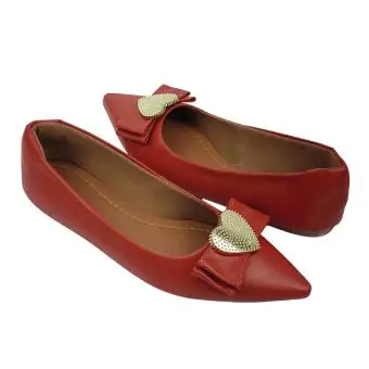 Sapatilha coração ORIGINAL SAPATILHAS. vermelho