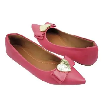 Sapatilha coração ORIGINAL SAPATILHAS. pink